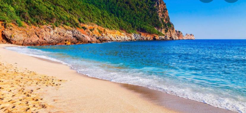 الشواطئ الرملية في تركيا - شاطئ كليوباترا