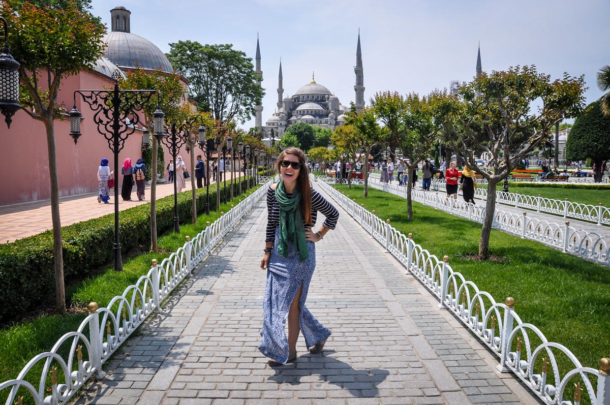 جولة على الأقدام في اسطنبول ، تركيا