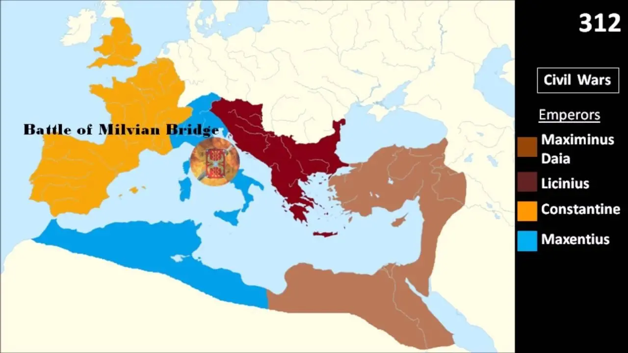 قسطنطين في الحكم الرباعي الروماني