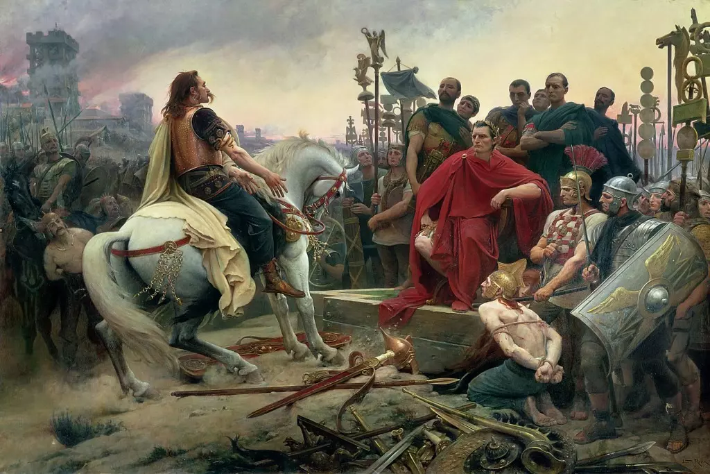 يوليوس قيصر والبرابرة