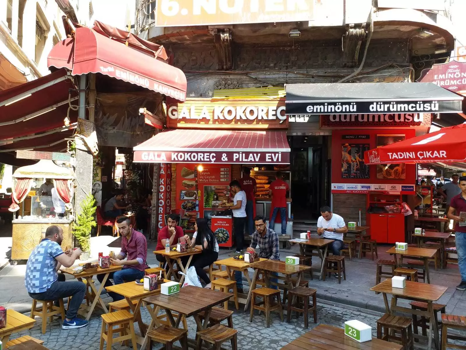 أفضل طعام الشارع في السلطان أحمد ، اسطنبول