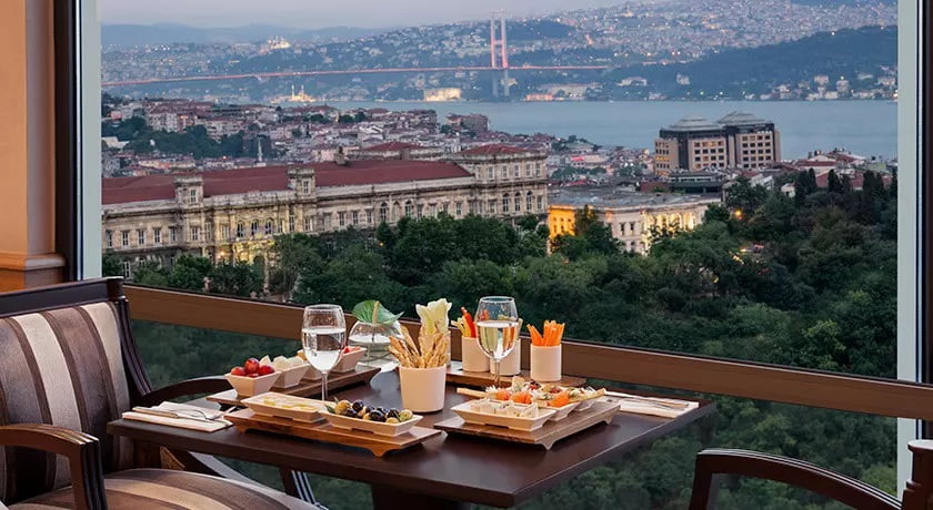 أفضل الفنادق في اسطنبول مع إطلالة على البوسفور