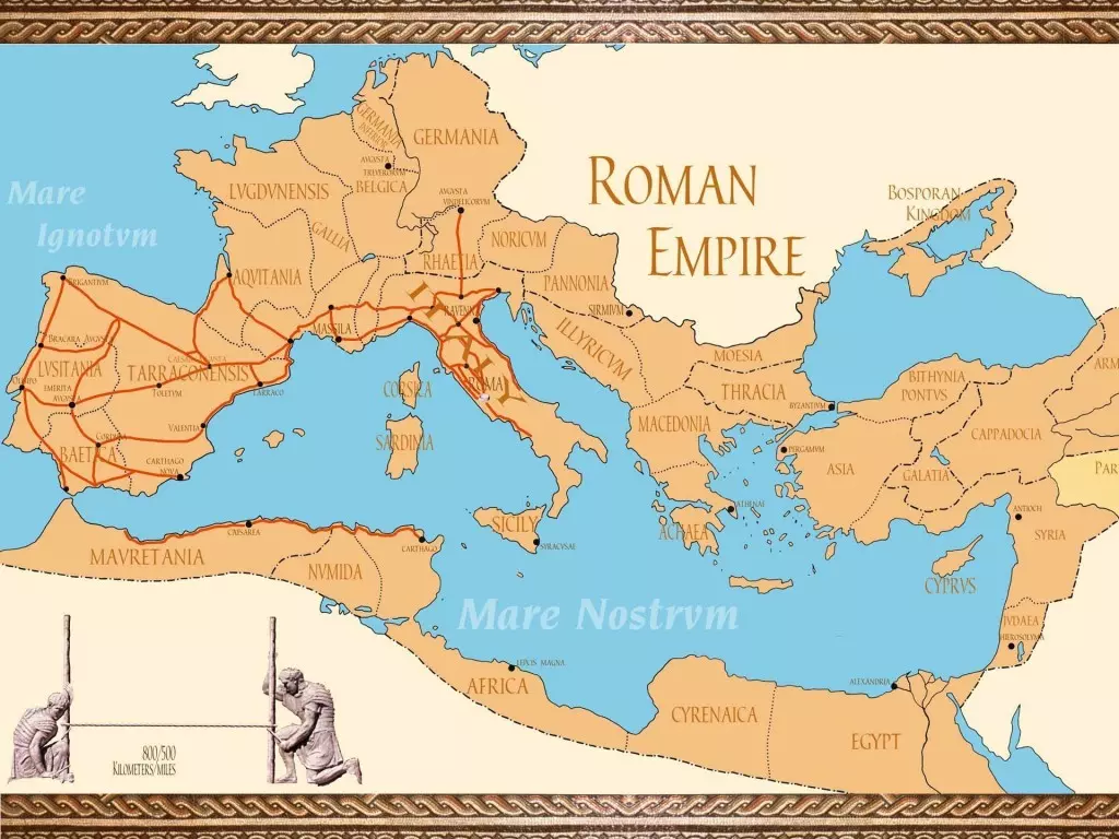 مدن الإمبراطورية الرومانية