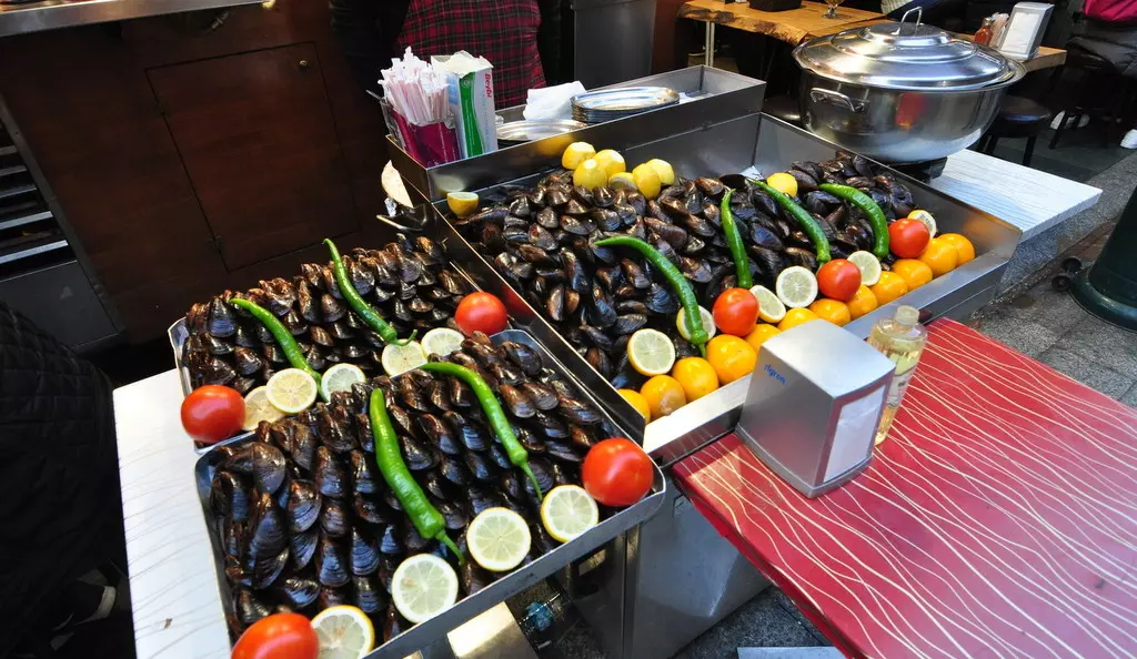 أفضل طعام الشارع في تقسيم ، اسطنبول