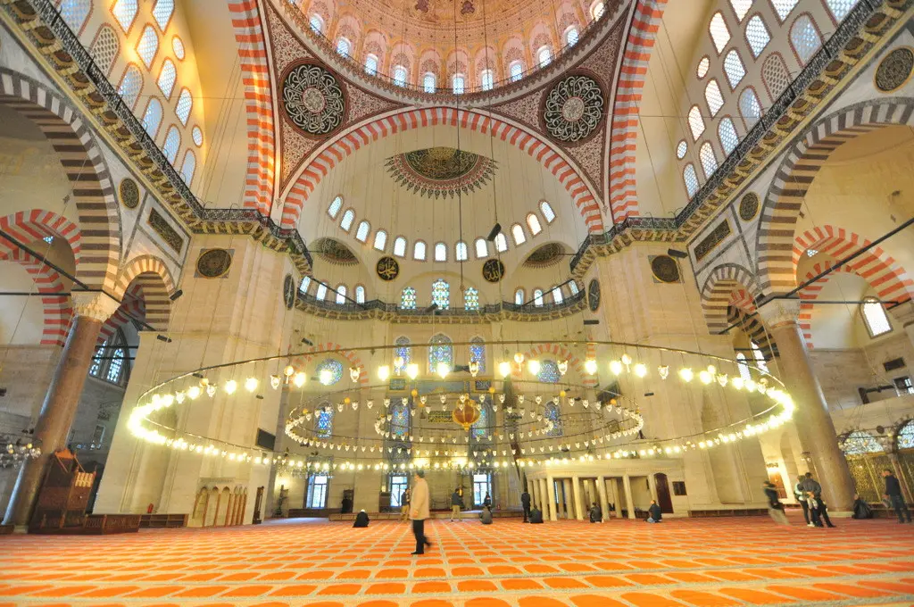 مسجد السلطان سليمان في اسطنبول