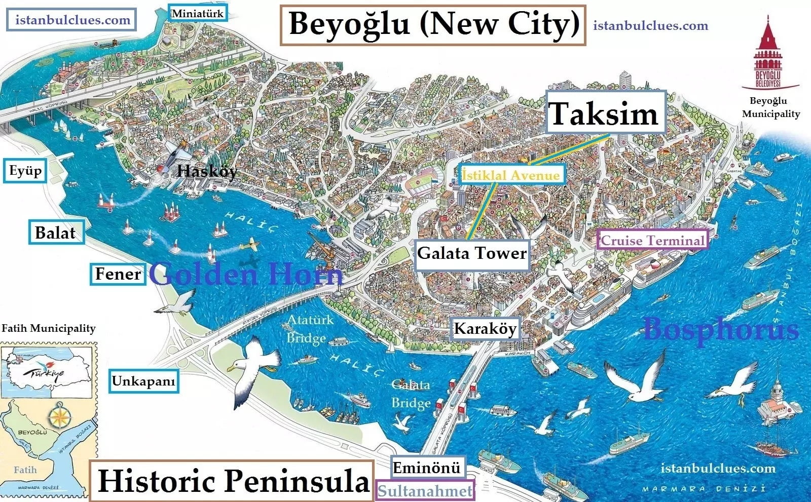 أين تقيم في اسطنبول 2021 و2022