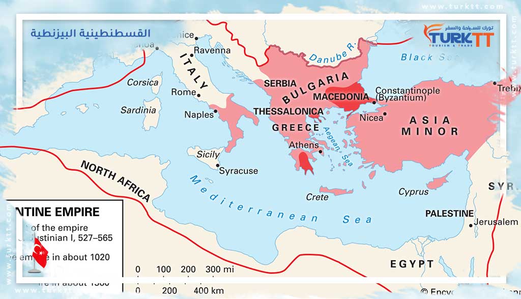You are currently viewing تاريخ وقصة القسطنطينية البيزنطية