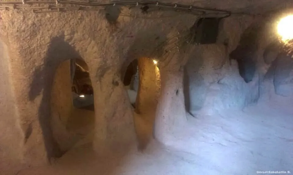 مدينة Tatlarin Acıgöl تحت الأرض Cappadocia