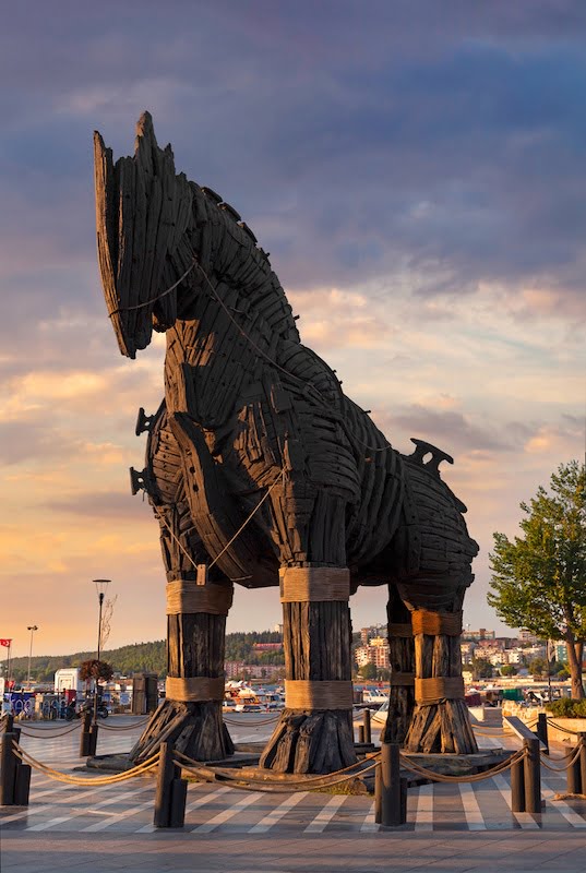 رحلات يومية من اسطنبول - جرب Canakkale Troy Horse Turkey