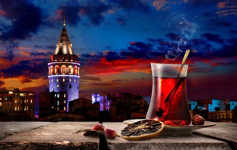 الحياة الليلية في اسطنبول - برج غلطة اسطنبول