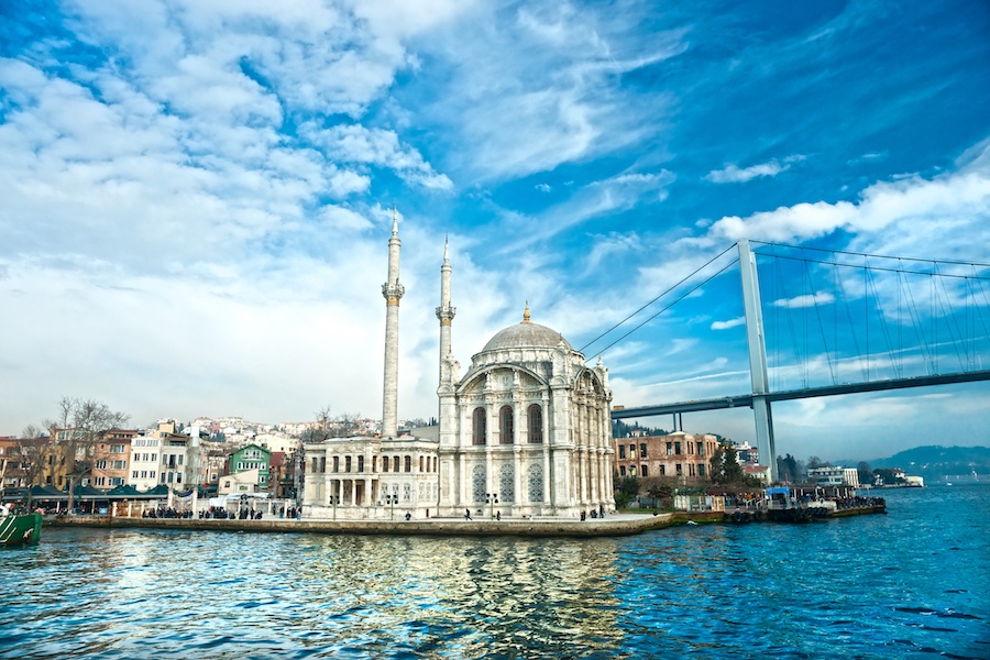أفضل الأشياء التي يمكنك القيام بها في اسطنبول - مسجد أورتاكوي وجسر البوسفور