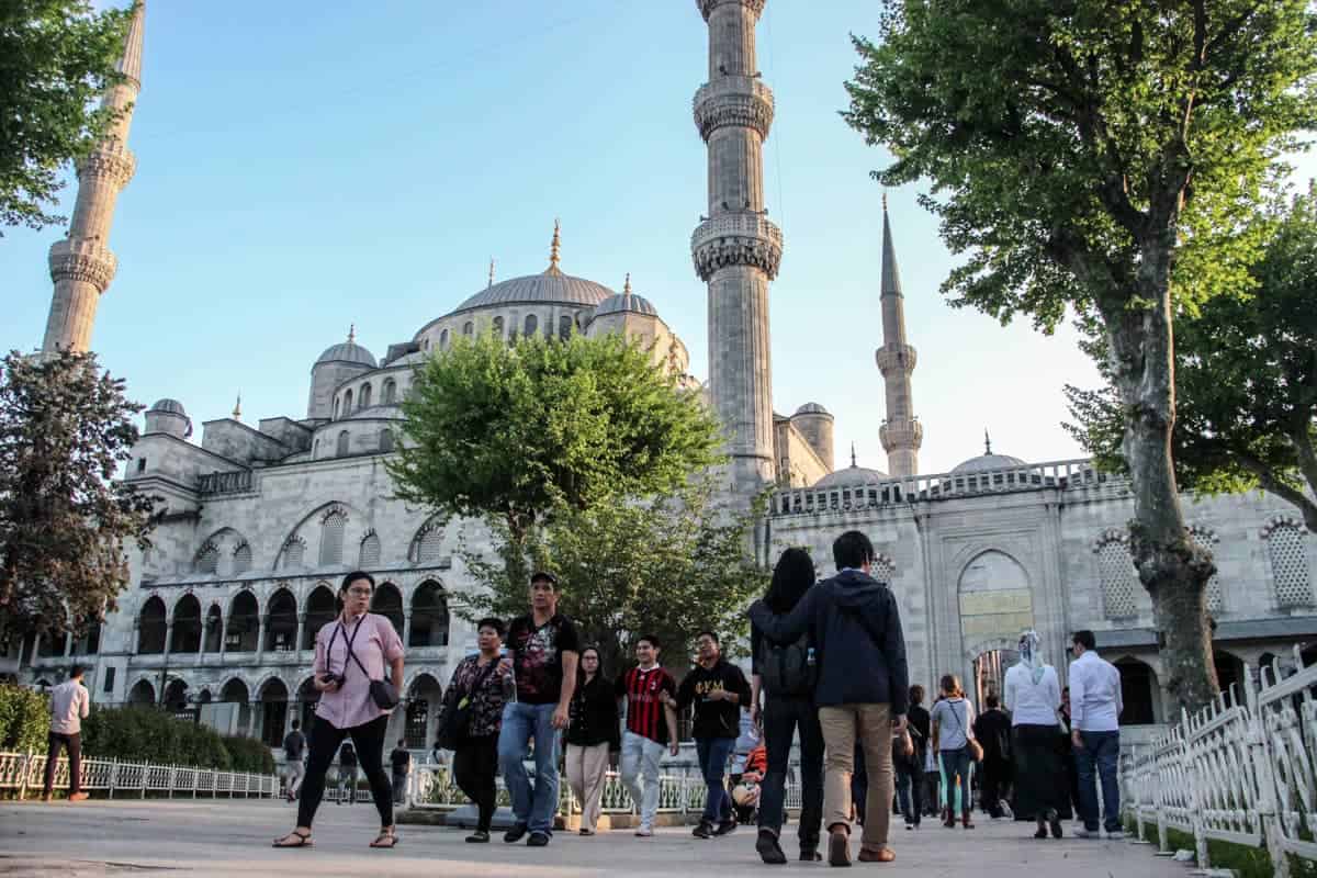 زيارة جامع السلطان أحمد الأزرق في اسطنبول