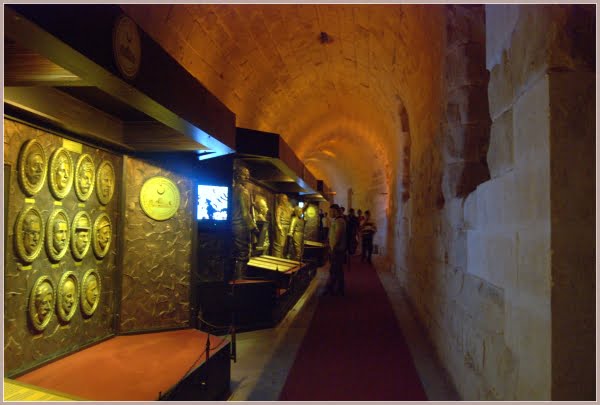 Exhibitions of Gaziantep castle