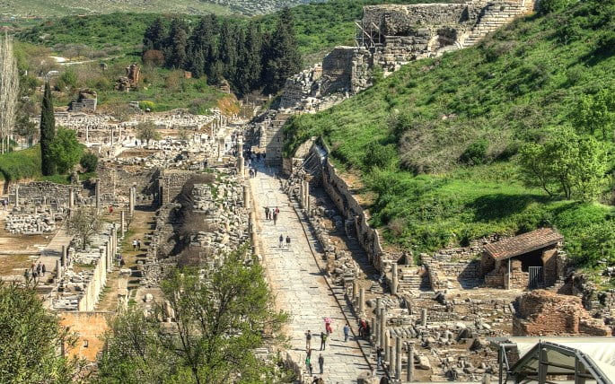 مدينة أفسس القديمة